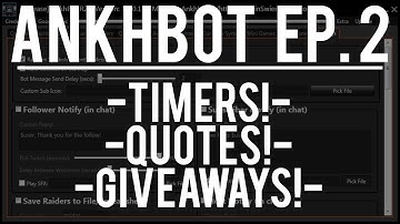 ANKHBOT HOW TO | EPISODE 2