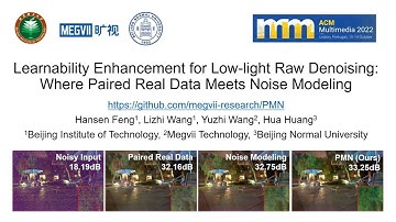 [ACMMM 2022] Learnability Enhancement for Low-light Raw Denoising - Simple Version