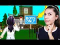 I Found My Son's *SECRET* BOYS ONLY Club. .So I Went UNDERCOVER! (Roblox Bloxburg Roleplay)