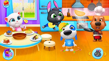 My Talking Tom Friends NEW Update - Android Gameplay Walkthrough - Part 4