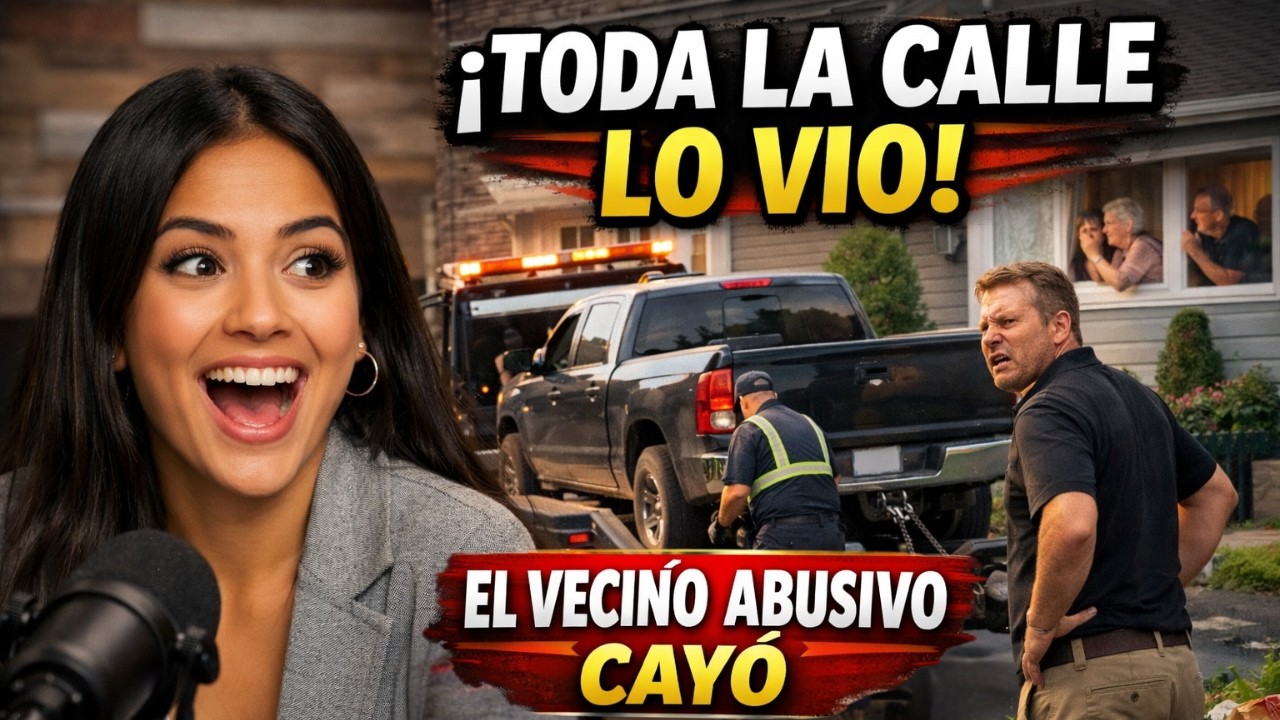 Mi vecino bloqueó mi cochera y tiró basura en mi jardín… hasta que una grúa se llevó su auto