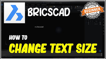 Bricscad How To Change Text Size