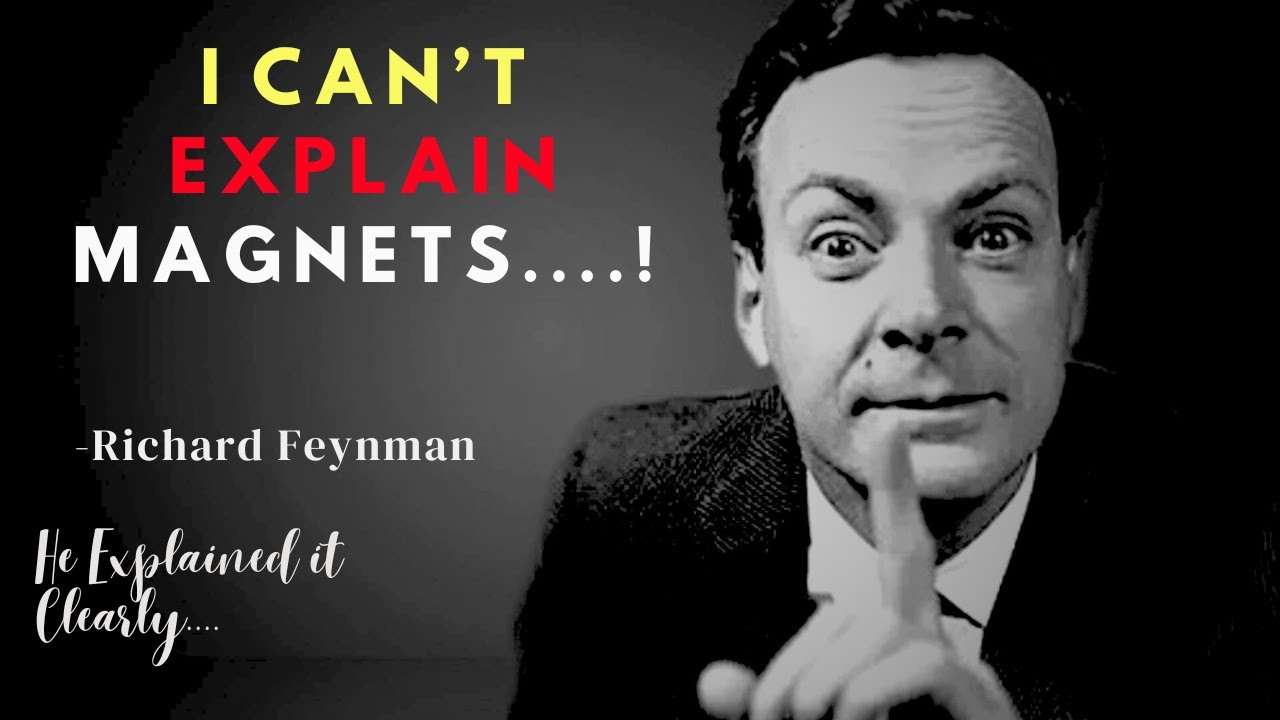 What's BETWEEN the Magnets? Feynman's Answer Will BREAK Your Brain