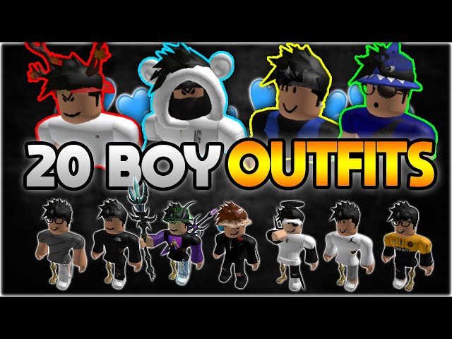 TOP 20 BEST ROBLOX BOY OUTFITS OF 2020🔥😱 (FAN Outfits) 🎉 