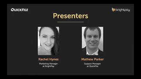BrightPay & QuickFile: Connecting Payroll and Accounting Software