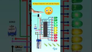Ir object distance meter #reels #electrcal #electrician #automobile #electrician #eletronica