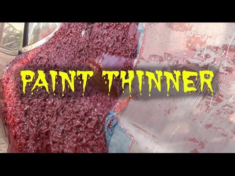 Does Paint Thinner Damage Tires