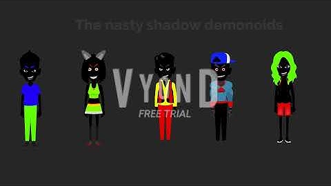 Beware the nasty Shadow Demonoids 720p 220911