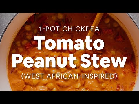 1-Pot Chickpea Tomato Peanut Stew (West African-Inspired) | Minimalist Baker Recipes