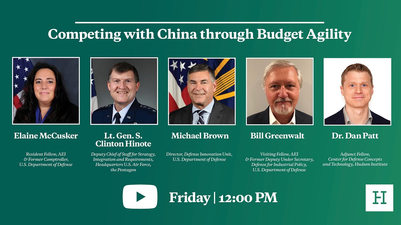 Competing with China through Budget Agility - YouTube