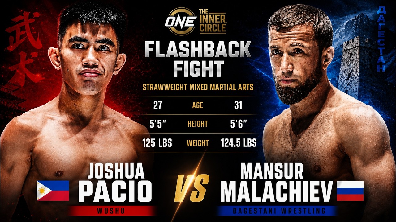 Wushu Meets Dagestani Wrestling ⚔️ Joshua Pacio 🇵🇭 vs. Mansur Malachiev 🇷🇺 | MMA Full Fight