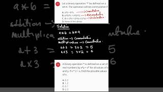 Binary operations (2) JAMB UTME TUTORIAL 2O26)