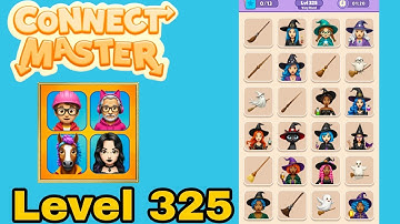 Connect master match puzzle level 325 solution walkthrough 