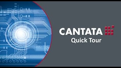 Cantata Quick Tour - Automated Unit and Integration Testing Tool