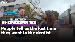 People tell us the last time they went to the dentist