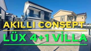 Vi̇llalar Bölgesi̇nde Satilik , Akilli Consept 41 Yerden Isitmali Lüx Vi̇lla