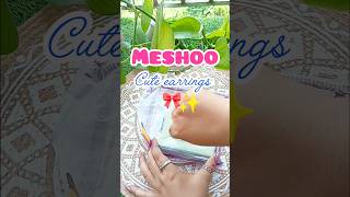 Elegant Kundan Earrings Under Budget 😍✨ | Meesho Finds #shorts #earrings #under100 #meshohaul #yt