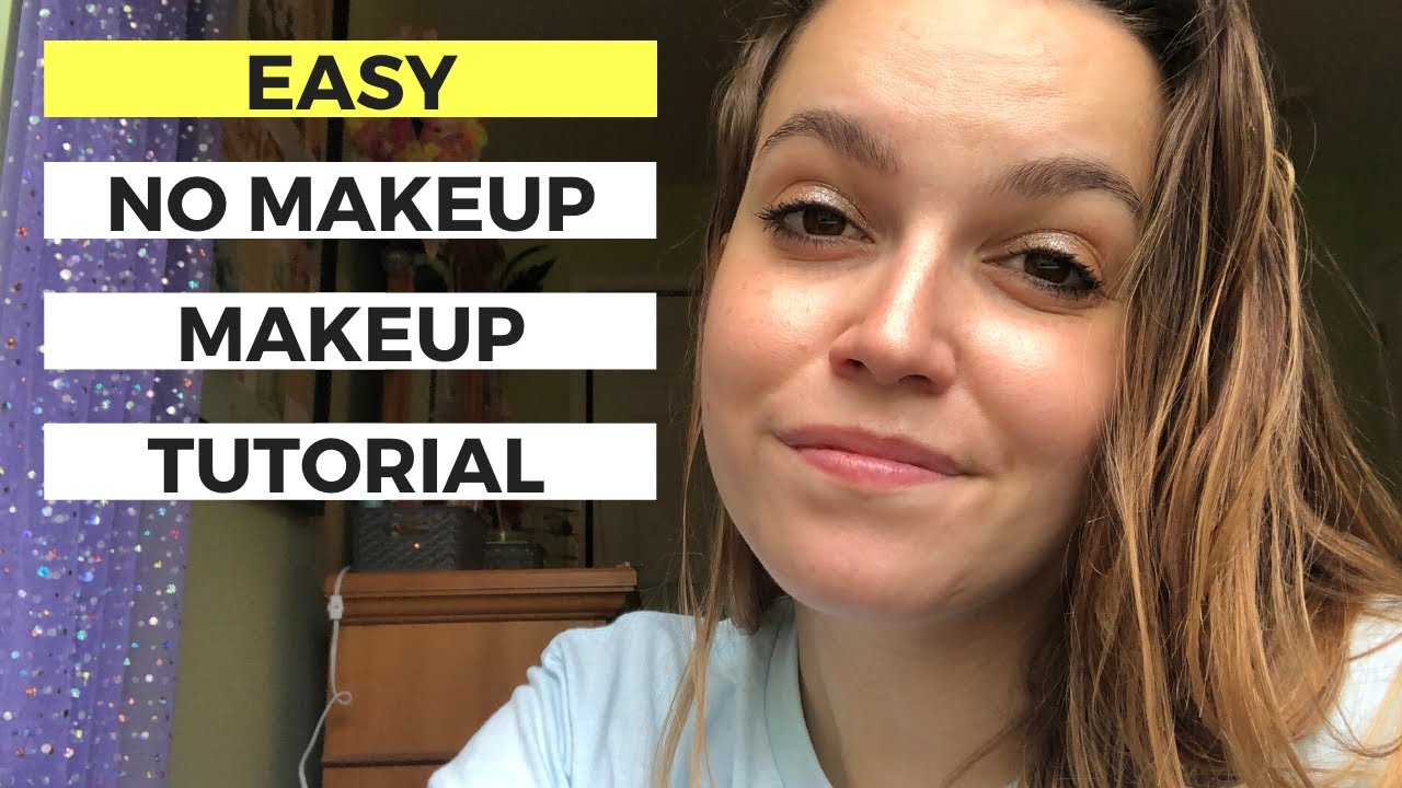 EASY no makeup makeup tutorial | HONEYBEE JOYOUS