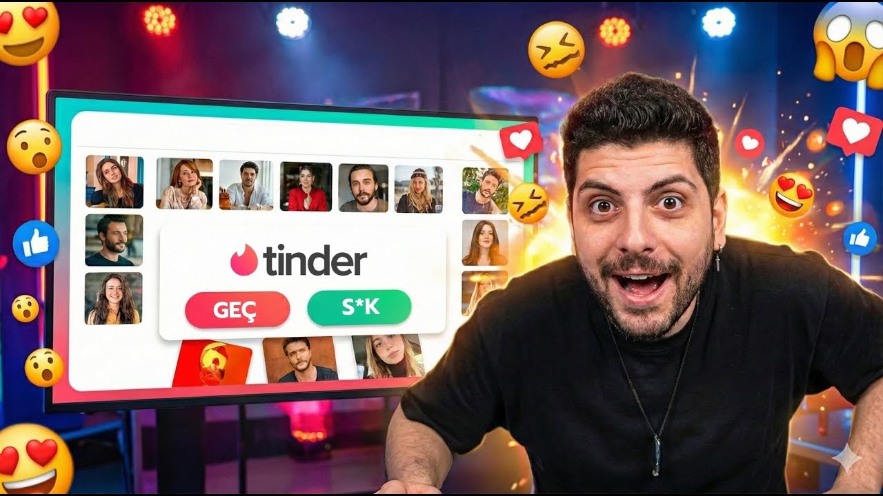 HYPE | TİNDER: 25 KADIN & 25 ERKEK İZLİYOR (KAYDIR YADA GEÇ!) auf YouTube ansehen HYPE | TİNDER: 25 KADIN & 25 ERKEK İZLİYOR (KAYDIR YADA GEÇ!) auf YouTube ansehen