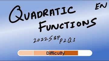 [EN] Q18. SPM Add Maths | KBAT | Quadratic Formula, SOR & POR | 2022 Asrama Penuh P2 Q3