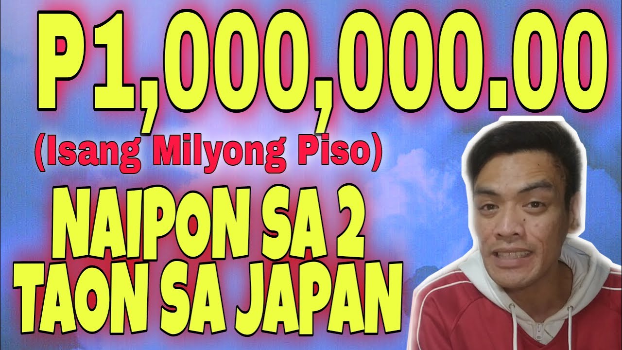 SWELDO SA JAPAN | P1,000,000.00 NAIPON SA LOOB NG 2 TAON SA JAPAN | LUDI ONYT