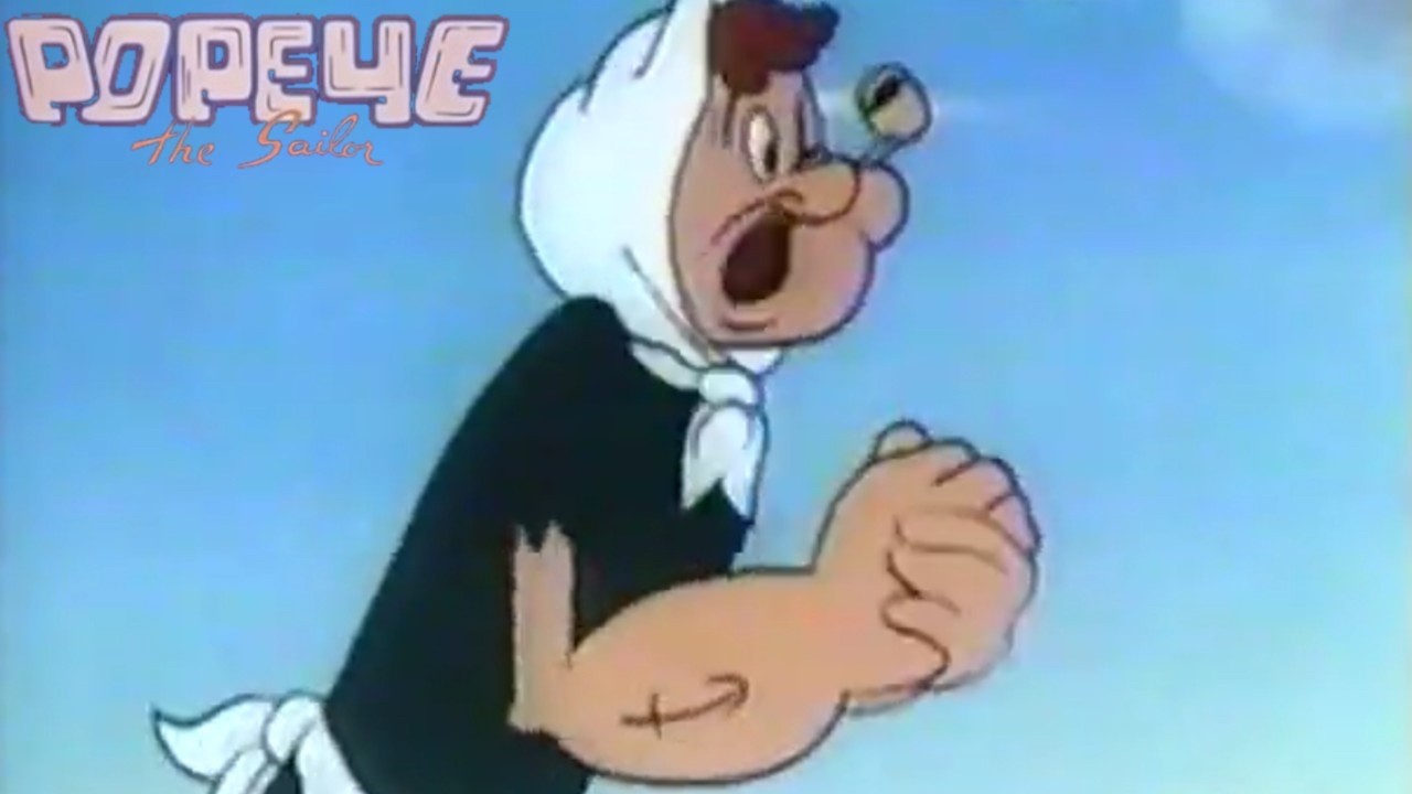 Let's Stalk Spinach 1951 Popeye the Sailor Famous Studios Cartoon Short Film | #Popeye Film Review