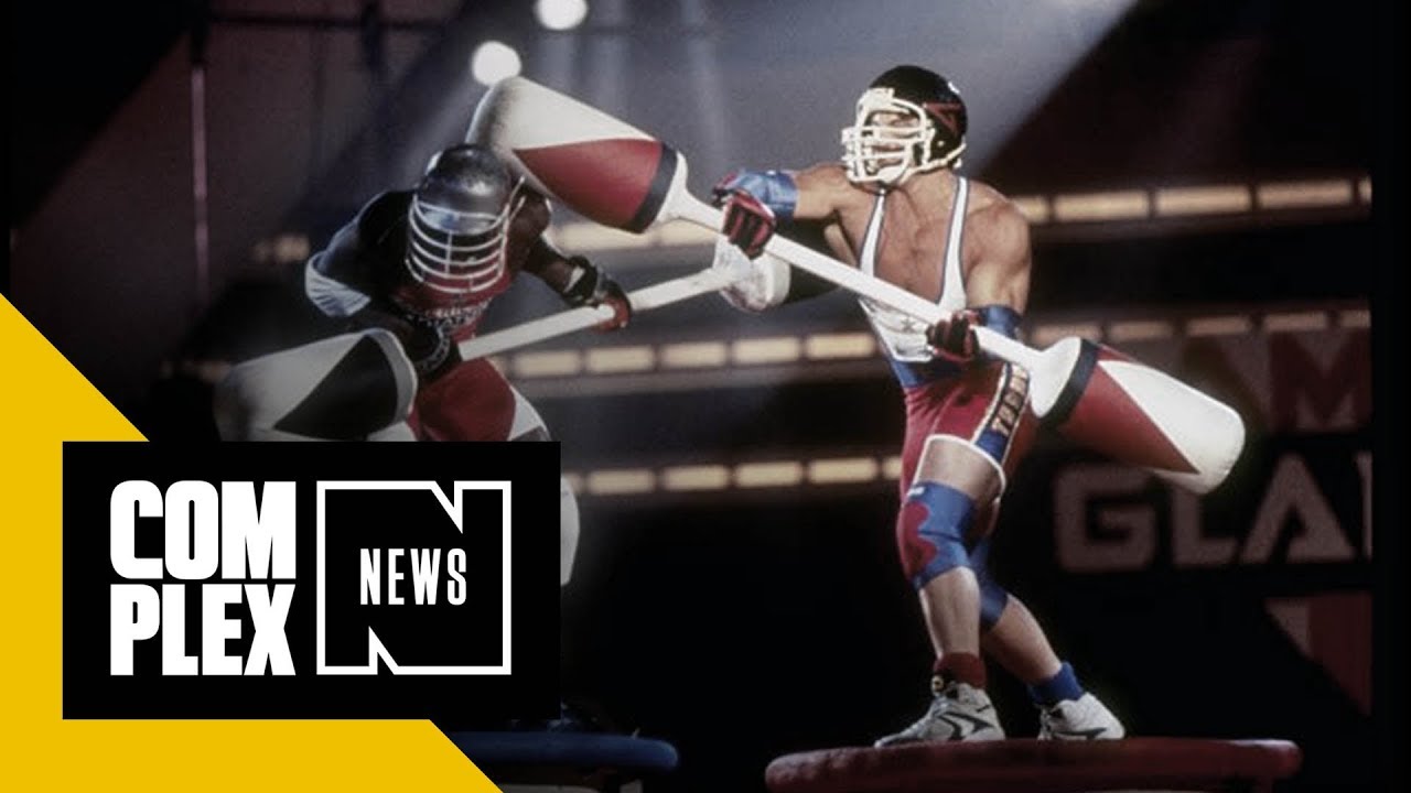 mens swim shorts Seth Rogen Working to Bring Back 'American Gladiators'