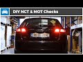 Pre MOT & NCT Checks You Can Perform Yourself