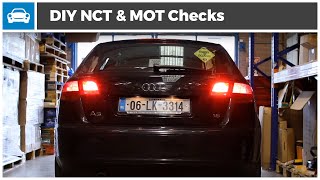 Pre MOT & NCT Checks You Can Perform Yourself