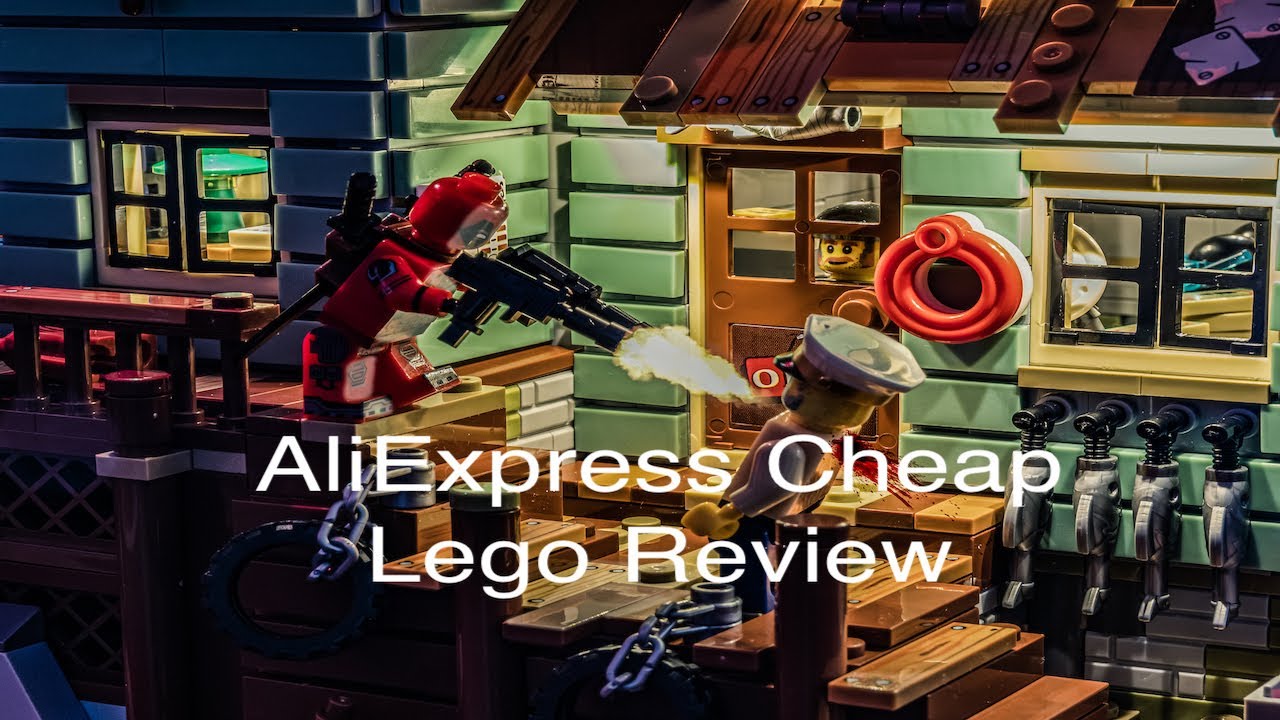 Senator Raffinaderi Er velkendte AliExpress Cheap 'Fake' Lego Review - Old Fishing Store 21310 - YouTube