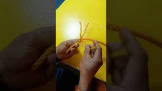 Eye Splice⚓️🚢 #seafarer #seamanship #seaman #splicing #knot #basic #tutorial #knotting #tutorials