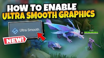ENABLE ULTRA SMOOTH GRAPHICS IN MOBILE LEGENDS | BEST FOR LOW END DEVICES FOR SMOOTH GAMEPLAY