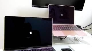 [MacBook Pro 2017 2.3Ghz] vs [MacBook 2016 m7] Startup