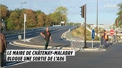 Le maire de Châtenay-Malabry bloque une sortie de l’A86