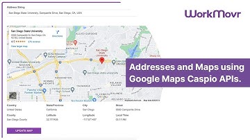 Addresses and Maps using Google Maps API