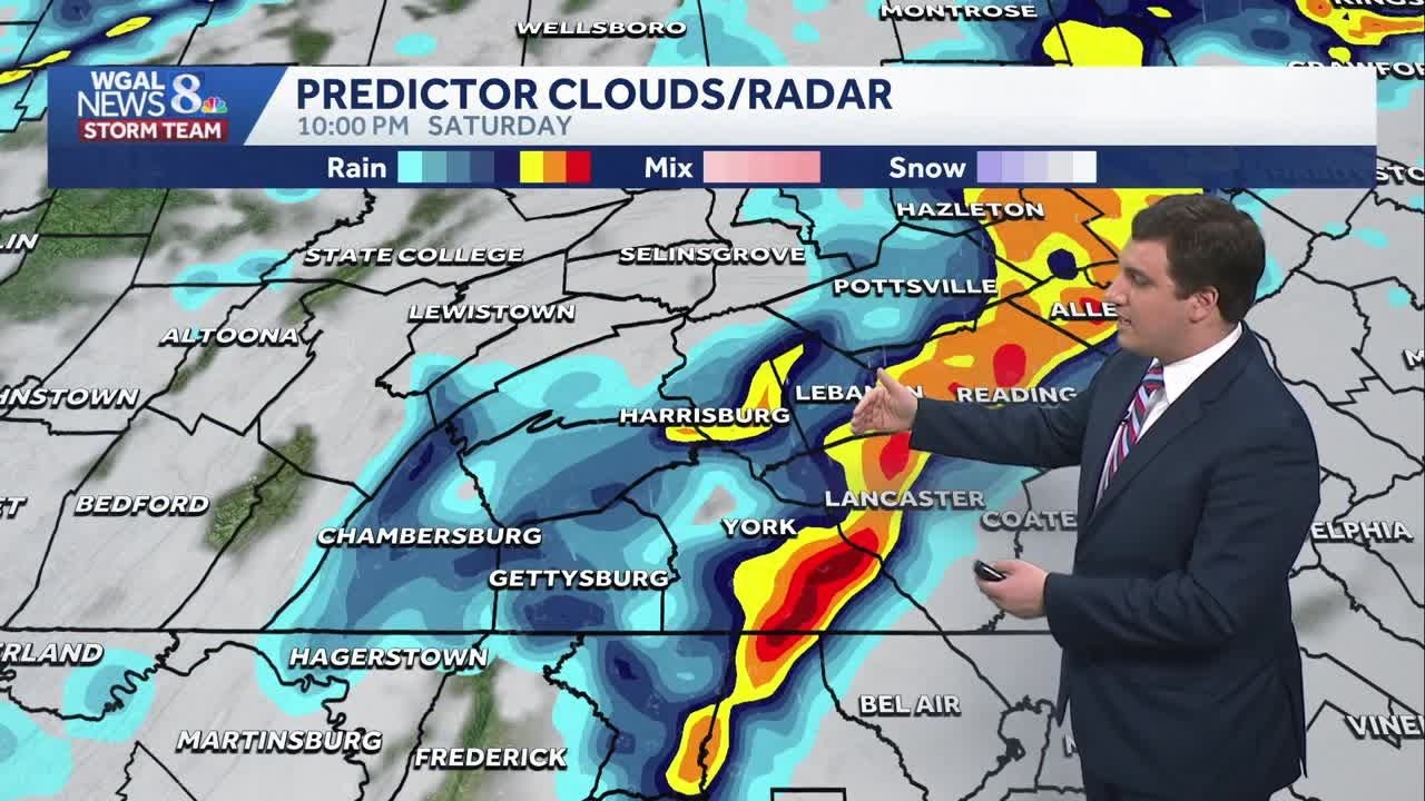 Foggy Tonight; Warmer This Weekend With Some Storms Saturday Night In South Central PA