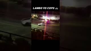 Lamborghini vs Cops 🚓 | Wait For End 💀 #shorts #youtubeshorts #lamborghini