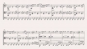 Happy String Trio Sheet Music Cover Pharrel Williams