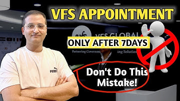 VFS Appointment Mistake! Unable to Reschedule? Full Solution & Latest Update saudi visa VFS 