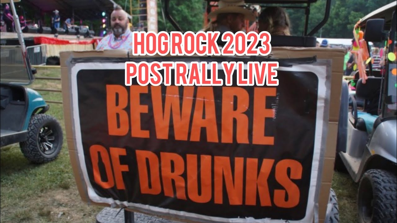Hog Rock 2023 Post Rally Live Hogrock upsidedownpineapple YouTube