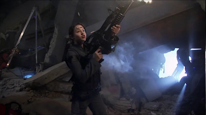 Leela Savasta as Captain Alicia Vega in Stargate: ...