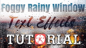 How to make Text Effects on Window Glass (Tutorial)