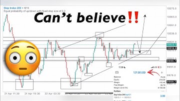 I turned $70 to $200 in 10 mins🤑🔥 trading STEP INDEX.. LEARN THIS‼️ #stepindex #deriv