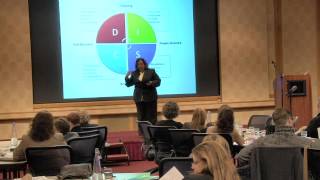 Quick DISC overview by Hilda Marie Valdespino at MPI event screenshot 2