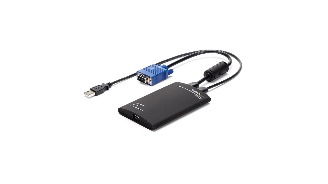 KVMConsole via USB 2.0 Draagbare Laptop Adapter NOTECONS01