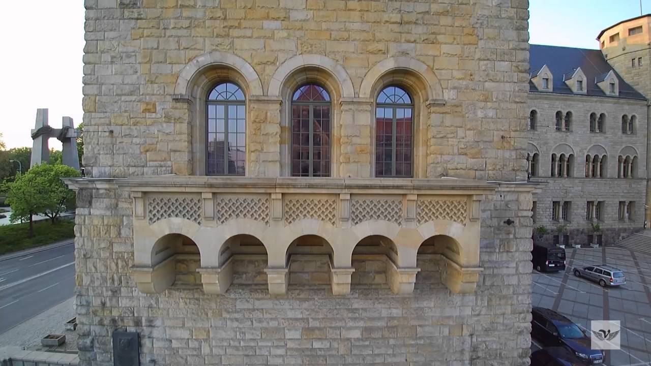 Poznan z lotu ptaka: Zamek Cesarski