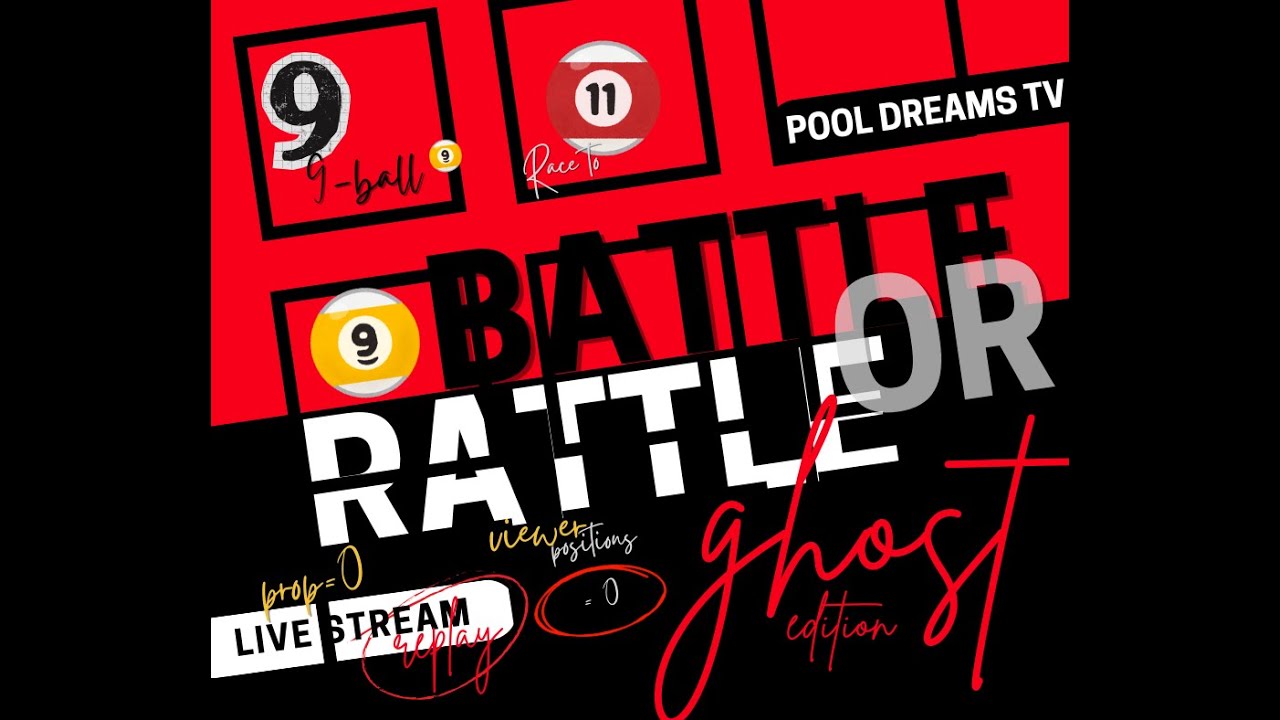 577 vs. 9-Ball Ghost 👻 Race to 11 (fb live replay 1)_BATTLE OR RATTLE SERIES EP. 1
