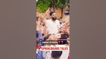 Rajveer Sir Dance ❣️ #rajveersir #springboard #springboard_academy_jaipu#dance #marwadi #students