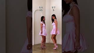 2 Mini dresses on different heights 💕