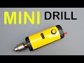 Kecil Kecil Tapi Tangguh Mini drill dari Dinamo/Motor DC 24 volt 2A | How to make mini drill